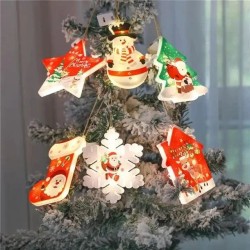 Adorno Colgante Navideño Individual con Luz y Pila 11,5cm 638