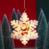 Adorno Colgante Navideño Individual con Luz y Pila 11,5cm 638