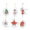 Adorno Colgante Navideño Individual con Luz y Pila 11,5cm 638