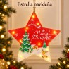 Adorno Colgante Navideño Individual con Luz y Pila 11,5cm 638