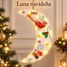 Adorno Colgante Navideño Individual con Luz y Pila 11,5cm 638