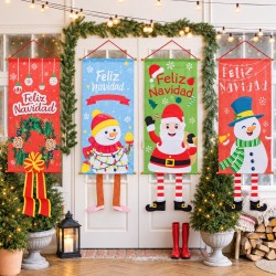 Banderines Colgantes Navideños 100cm 3401