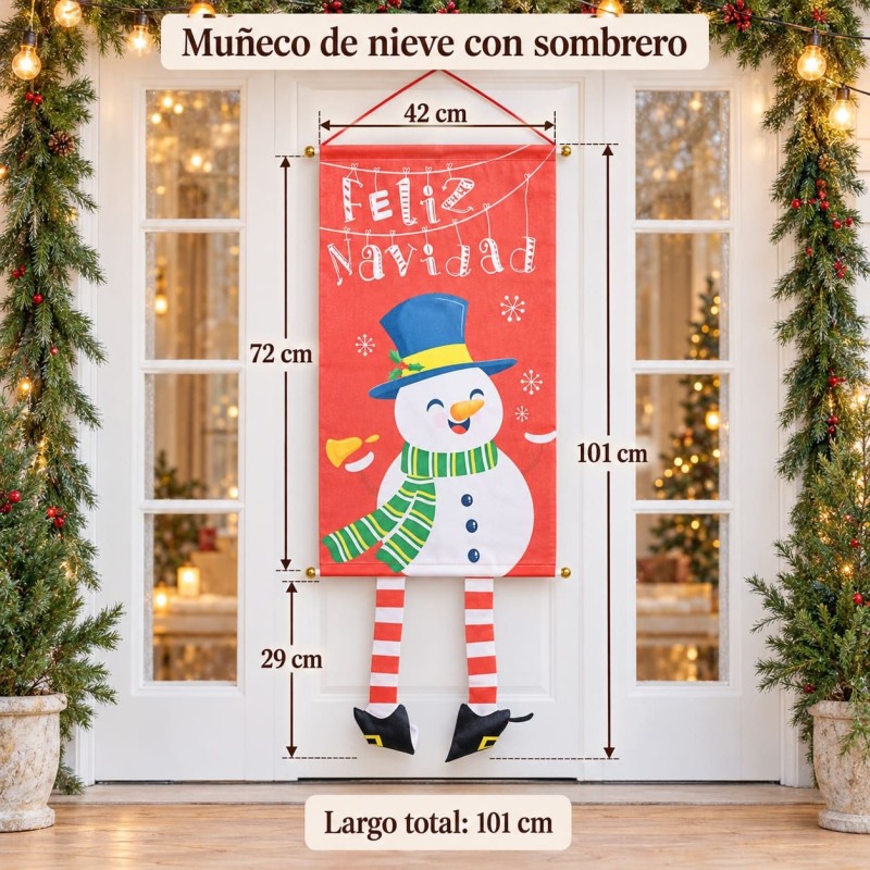 Banderines Colgantes Navideños 100cm 3401