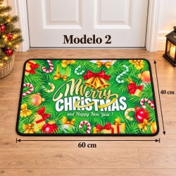 Alfombras navideñas rectangulares 60 x 40CM 681