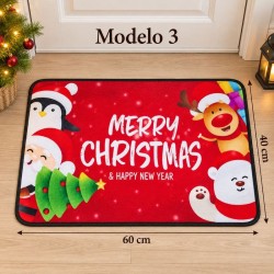 Alfombras navideñas rectangulares 60 x 40CM 681