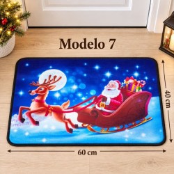 Alfombras navideñas rectangulares 60 x 40CM 681