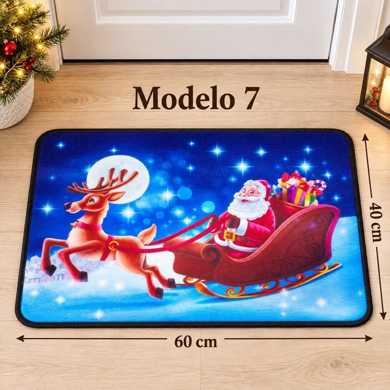 Alfombras navideñas rectangulares 60 x 40CM 681