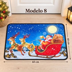 Alfombras navideñas rectangulares 60 x 40CM 681