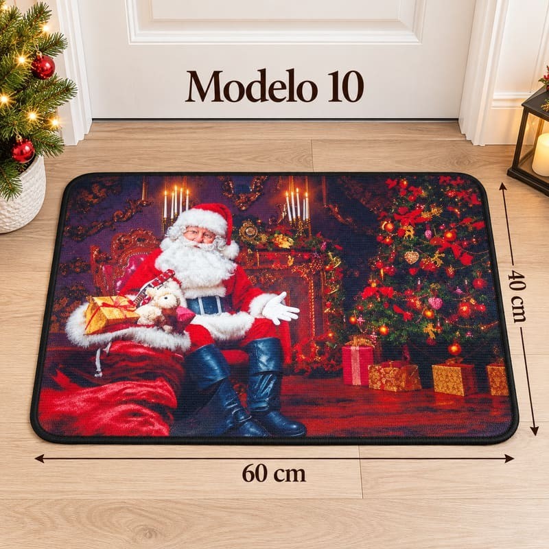 Alfombras navideñas rectangulares 60 x 40CM 681