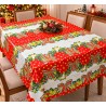 Manteles Navideños 150x220cm Poliéster Tipo Tatefán 680