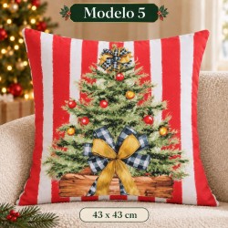 Fundas de Almohada Navideñas 43x43xcm 4103