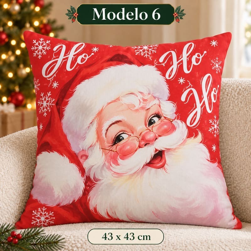 Fundas de Almohada Navideñas 43x43xcm 4103