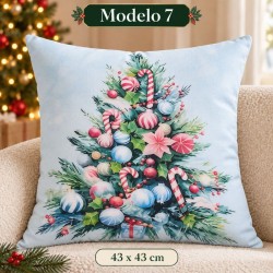 Fundas de Almohada Navideñas 43x43xcm 4103
