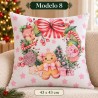 Fundas de Almohada Navideñas 43x43xcm 4103