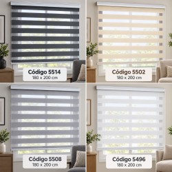 Cortinas Persianas 180x200cm 5502 5514 5508 5496
