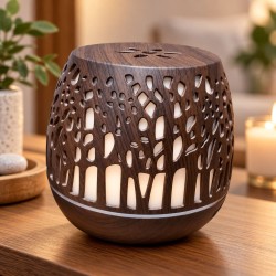 Humidificador de Madera Grande 5238