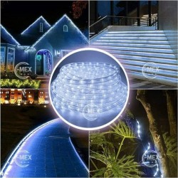 Manguera de Luces Led 100 Luces Blanca 10mt 1829-3