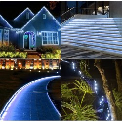 Manguera de Luces Led 100 Luces Blanca 10mt 1829-3