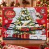 Tren Navideño para Árbol Elevado 52 piezas 94.7cm diámetro 3715