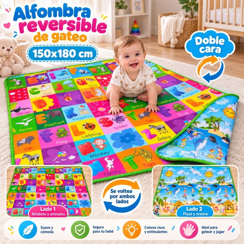 Alfombra de Gateo Reversible 4795