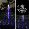 Cascada de Árbol Navideño Multicolor 2mt 4053
