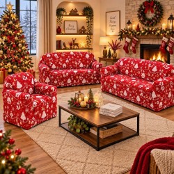 Juego de Forros de Muebles Navideños 3pcs 3399