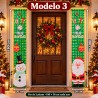 Par de Banderines Navideños 180x30xcm 3402