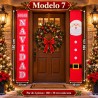 Par de Banderines Navideños 180x30xcm 3402