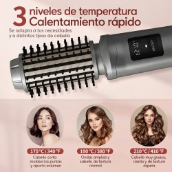 Cepillo Alisador y Ondulador de Cabello Inalámbrico 2671