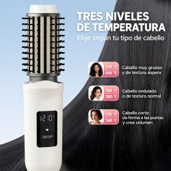 Cepillo Alisador y Ondulador de Cabello Inalámbrico 2671