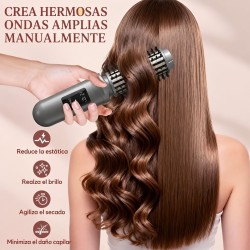 Cepillo Alisador y Ondulador de Cabello Inalámbrico 2671