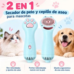 Cepillo secador para mascotas 2712