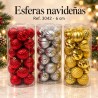 Esferas Navideñas 6cm 24pcs 3042