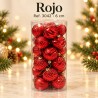 Esferas Navideñas 6cm 24pcs 3042