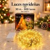 Luces Navideñas 900 Luces 30mt Amarilla 4067-2