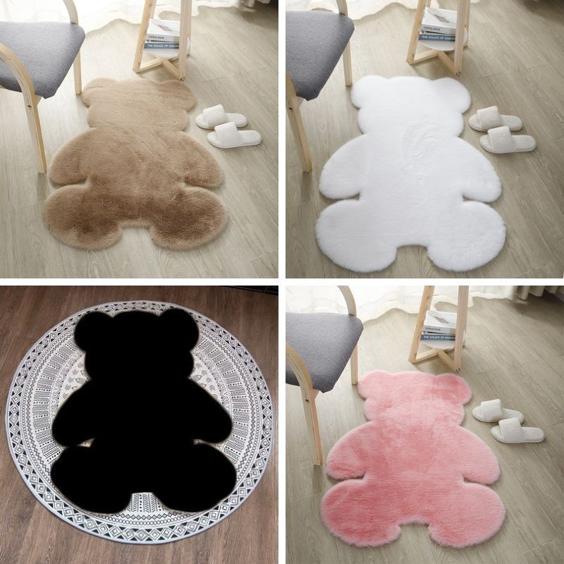 Alfombra Afelpada de Oso 80x60cm FG-1403