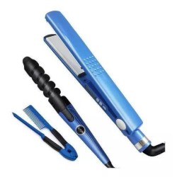 Kit 3 en 1 Onduladora Plancha y Peine 5043