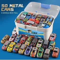 Kit de 50 Carritos de Juguete 1706