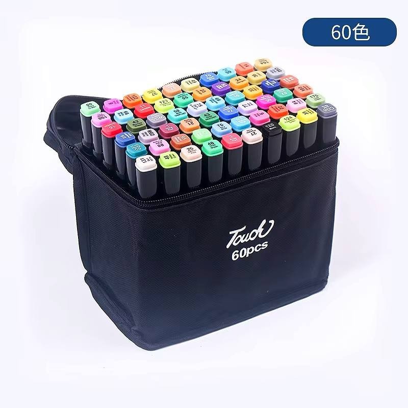 Marcadores Doble Punta 60pcs 960