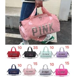 Bolso Viajero Pink Lentejuela 1920