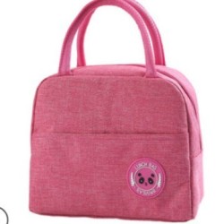 Lonchera Térmica Palo de Rosa con Estampa de Osito TF59