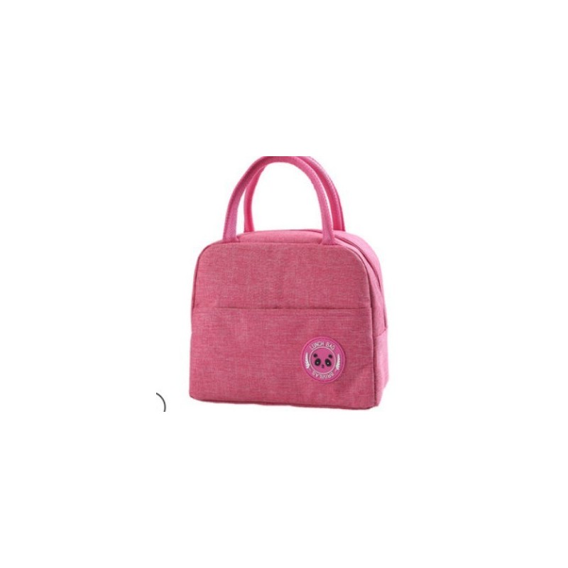 Lonchera Térmica Palo de Rosa con Estampa de Osito TF59