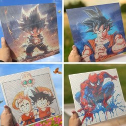 Pintura Diamantes Personajes 30x30cm
