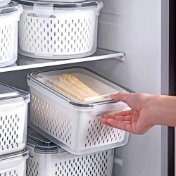 Set de 3 Recipientes de Almacenamiento 6pcs 1050