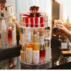 Organizador de Maquillaje Acrílico Giratorio 4793