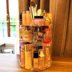Organizador de Maquillaje Acrílico Giratorio 4793