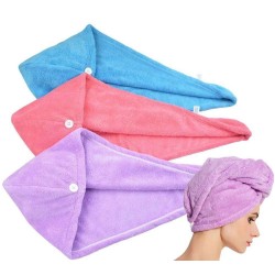Toalla de Cabello de Microfibra