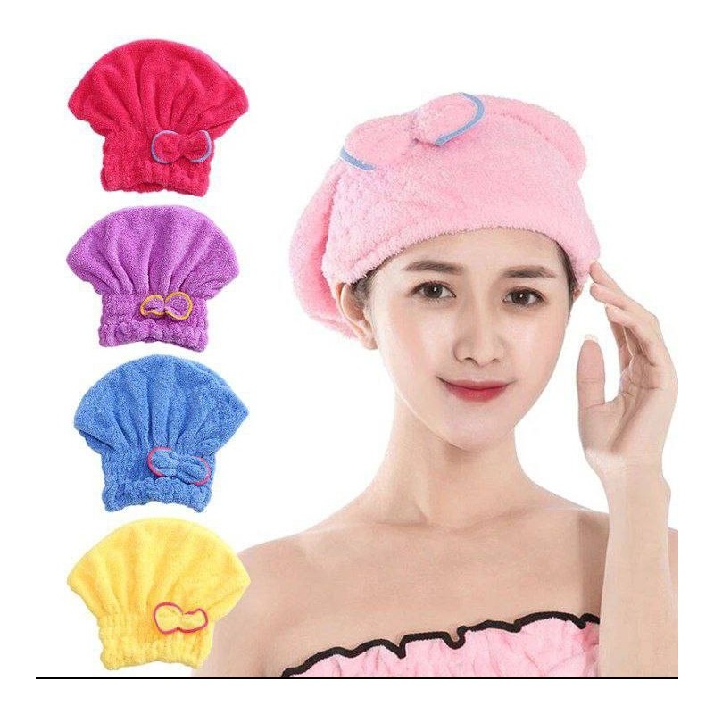 Gorro de Baño de Microfibra con Lazo 17120-247