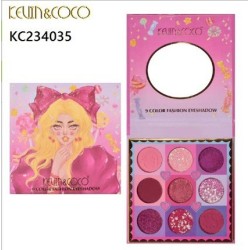 Mini Paleta de Sombras 9 Colores Kevin Coco