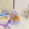 Bolso Infantil de Pecho con Pin de Peluche Capibara 2025-6
